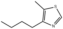 4-ブチル-5-メチルチアゾール 化学構造式
