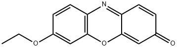 7-エトキシ-3H-フェノキサジン-3-オン 化学構造式