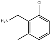 2-氯-6-甲基苯甲基胺,57264-46-7,结构式