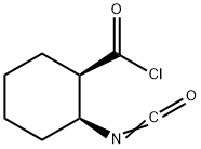 Cyclohexanecarbonyl chloride, 2-isocyanato-, cis- (9CI) Structure