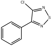 3-氯-4-苯基-1,2,5-噻二唑 结构式