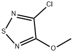 3-Chloro-4-methoxy-1,2,5-thiadiazole  Structure