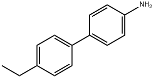 4′-エチルビフェニル-4-アミン 化学構造式