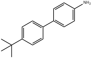 4'-TERT-ブチル[1,1'-ビフェニル]-4-アミン 化学構造式