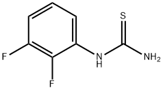 (2,3-二氟苯基)硫脲, 572889-25-9, 结构式