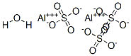 水合硫酸铝, 57292-32-7, 结构式