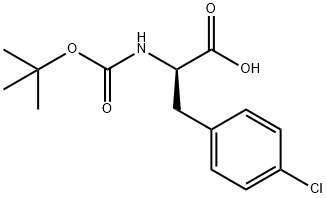 BOC-D-4-Chlorophe  Structure