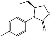 (S)-4-ETHYL-3-P-TOLYLOXAZOLIDIN-2-ONE Struktur