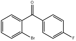 2-ブロモ-4'-フルオロベンゾフェノン 化学構造式