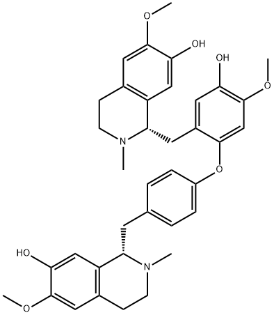 木蘭胺 结构式