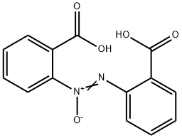 2,2'-ONN-アゾキシビス安息香酸 化学構造式