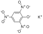 POTASSIUM 2,4,6-TRINITROPHENOLATE Structure