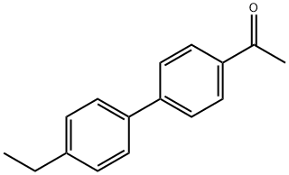 4-アセチル-4′-エチルビフェニル 化学構造式