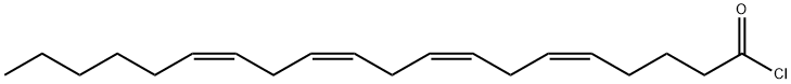 ARACHIDONOYL CHLORIDE 化学構造式