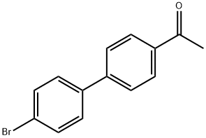 4-乙酰基-4-溴代联苯,5731-01-1,结构式
