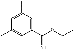 ethyl 3,5-dimethylbenzene-1-carboximidate Struktur