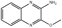 2-Quinoxalinamine,  3-methoxy- Structure