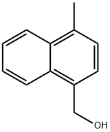 (1-メチルナフタレン-4-イル)メタノール 化学構造式