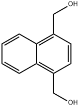 1,4-ナフタレンジメタノール 化学構造式
