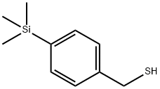 对-(三甲基硅烷基)苯基甲硫醇,57337-85-6,结构式