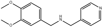 (3,4-DIMETHOXY-BENZYL)-PYRIDIN-4-YLMETHYL-AMINE Struktur