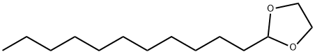 2-undecyl-1,3-dioxolane,5735-88-6,结构式