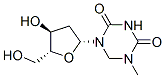5,6-dihydro-5-azathymidine Structure