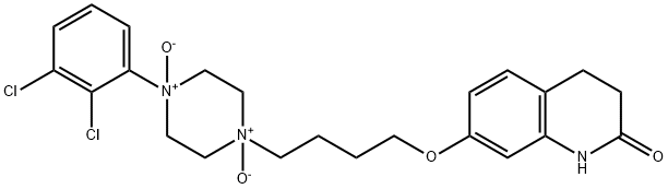 阿立哌唑,1,4-二氮氧化物 结构式