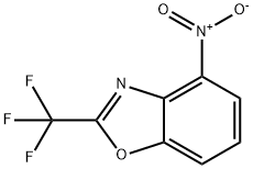 4-NITRO-2-(TRIFLUOROMETHYL)BENZO[D]OXAZOLE Struktur