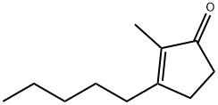 2-methyl-3-pentylcyclopent-2-en-1-one  Struktur