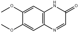 6,7-二甲氧基喹喔啉-2(1H)-酮, 5739-98-0, 结构式