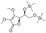 2-O,3-O-Dimethyl-5-O,6-O-bis(trimethylsilyl)-D-ascorbic acid 结构式