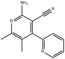 [2,4-Bipyridine]-3-carbonitrile,2-amino-5,6-dimethyl-(9CI) Structure