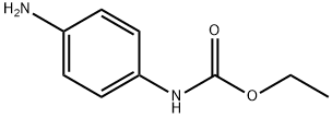 (4-アミノフェニル)カルバミン酸エチル 化学構造式