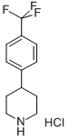 4-(4-(TRIFLUOROMETHYL)PHENYL)PIPERIDINE HYDROCHLORIDE Struktur