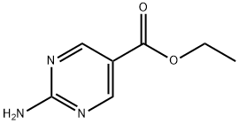 2-AMINO-PYRIMIDINE-5-CARBOXYLIC ACID ETHYL ESTER Struktur