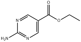 2-AMINO-PYRIMIDINE-5-CARBOXYLIC ACID ETHYL ESTER Structure