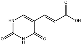 (E)-5-CARBOXYVINYL URACIL, 57412-59-6, 结构式