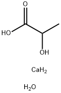 L-乳酸カルシウム五水和物 化学構造式