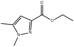 1,5-二甲基-1H-吡唑-3-甲酸乙酯 结构式
