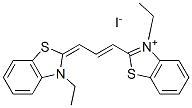 3,3'-DIETHYLTHIACARBOCYANINE IODIDE Structure