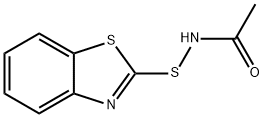 Acetamide, N-(2-benzothiazolylthio)- (9CI) Struktur
