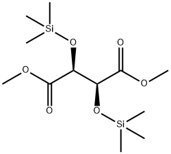(2S,3S)-2,3-Bis(trimethylsiloxy)butanedioic acid dimethyl ester,57456-93-6,结构式