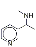 N-Ethyl-α-Methyl-3-pyridineMethanaMine 结构式