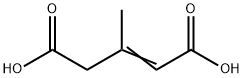 3-甲基戊烯二酸, 5746-90-7, 结构式