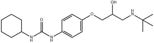 Talinolol Struktur