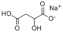 DL-りんご酸水素ナトリウム 化学構造式