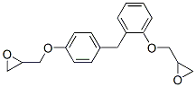 [[2-[p-(oxiranylmethoxy)benzyl]phenoxy]methyl]oxirane Struktur