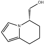 5-Indolizinemethanol,5,6,7,8-tetrahydro-,(5S)-(9CI) 化学構造式