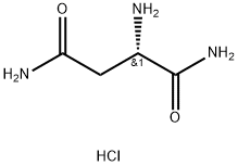 H-ASN-NH2 · HCL 化学構造式